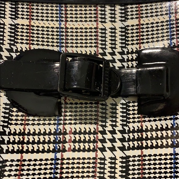 STYLE & CO RAINBOOT DRIZZLE PLAID 11 NWOT NIB - Picture 6 of 8